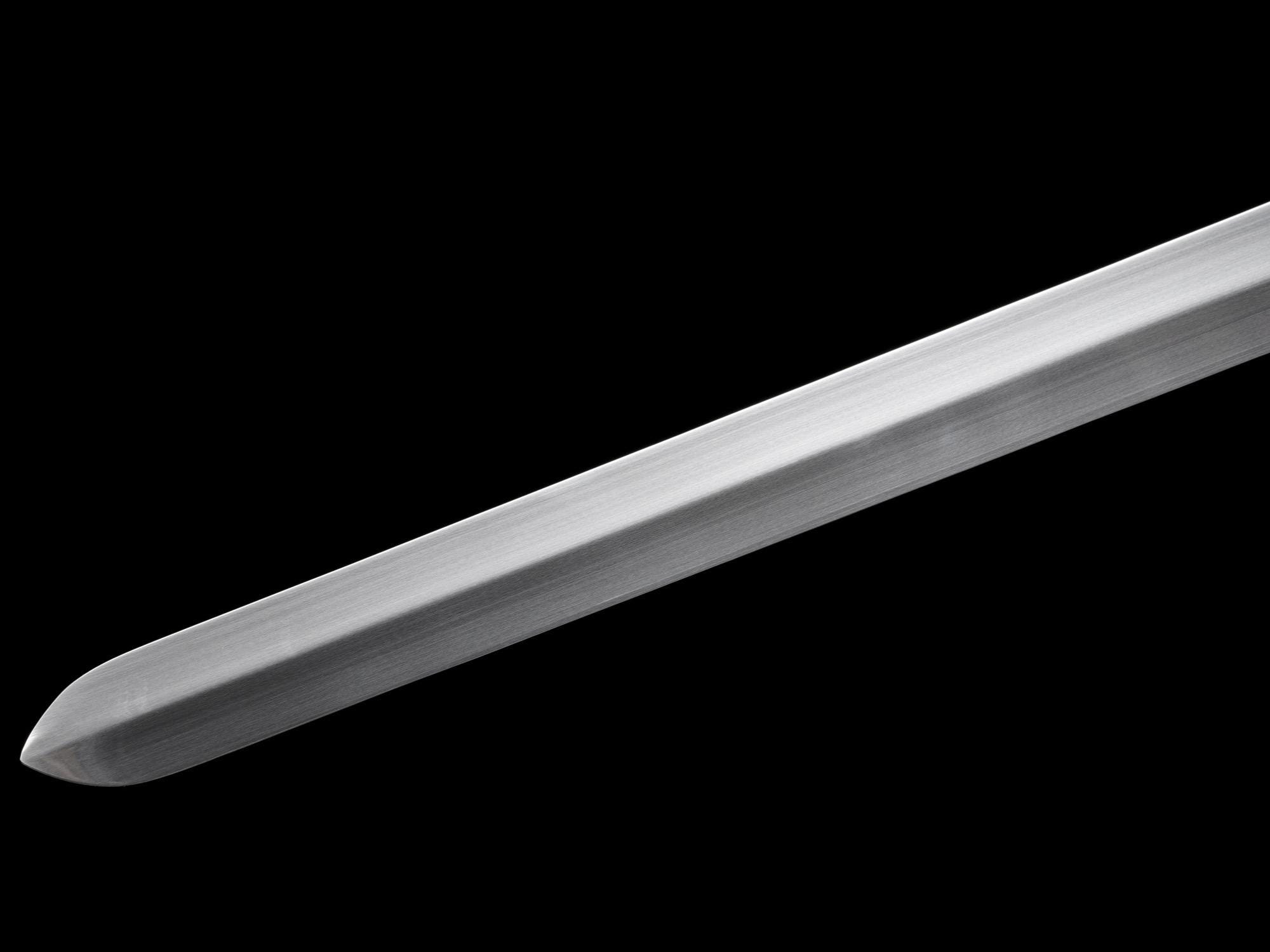 Hand-forged Stainless Steel Medieval Longsword With Scabbard - Etsy