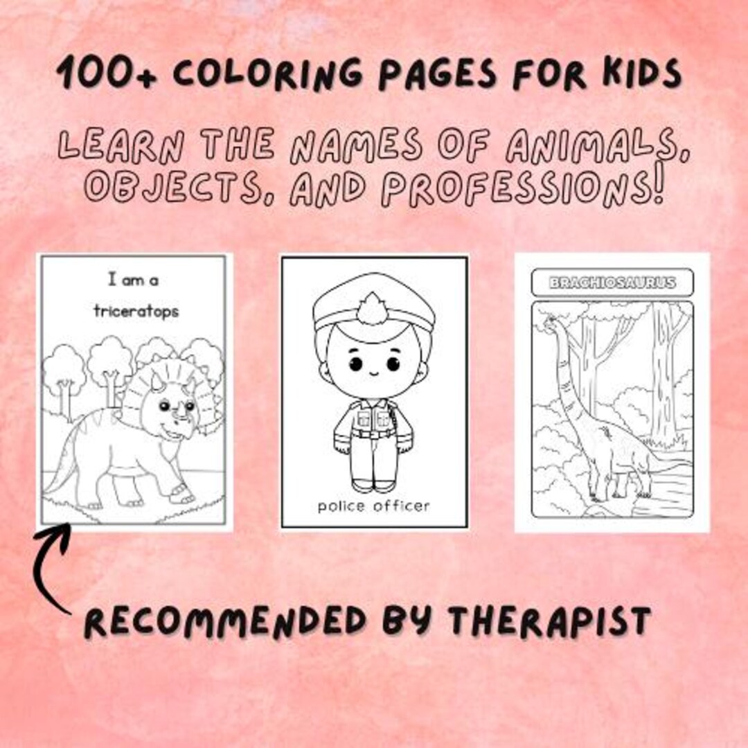Kids Daily Routine Coloring Pages: Educational Activity Sheet (PDF ...
