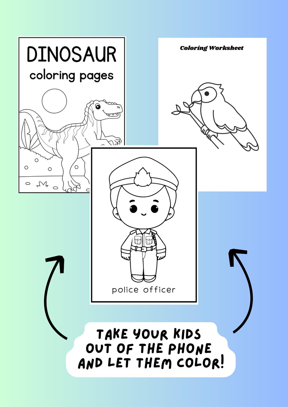 Kids Daily Routine Coloring Page | Fun Learning Activity | Educational ...