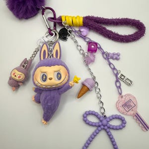 Yoga labubu keychain - Etsy 日本
