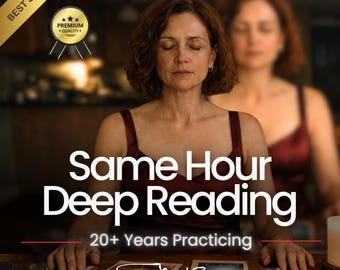 Same Hour Psychic Reading | Deep Honest Answers | Urgent Love Insight | Brutally Direct | Fast 1 Hour Delivery | VIP Priority | Tarot Read