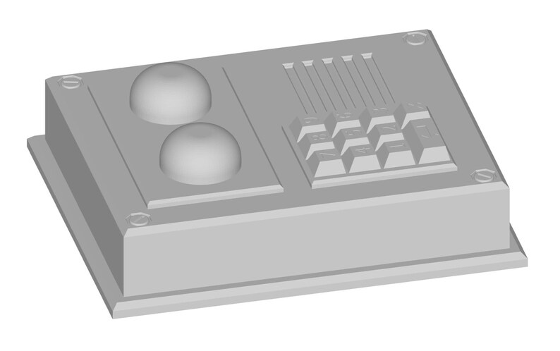 RUST Code Lock – 3D STL File to Print | Electronic Lock From the Game ...