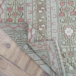 Turkish Patchwork Rugs Handmade Wool Runner Rug, Turkish Anatolian Patchwork Entryway Carpet ...