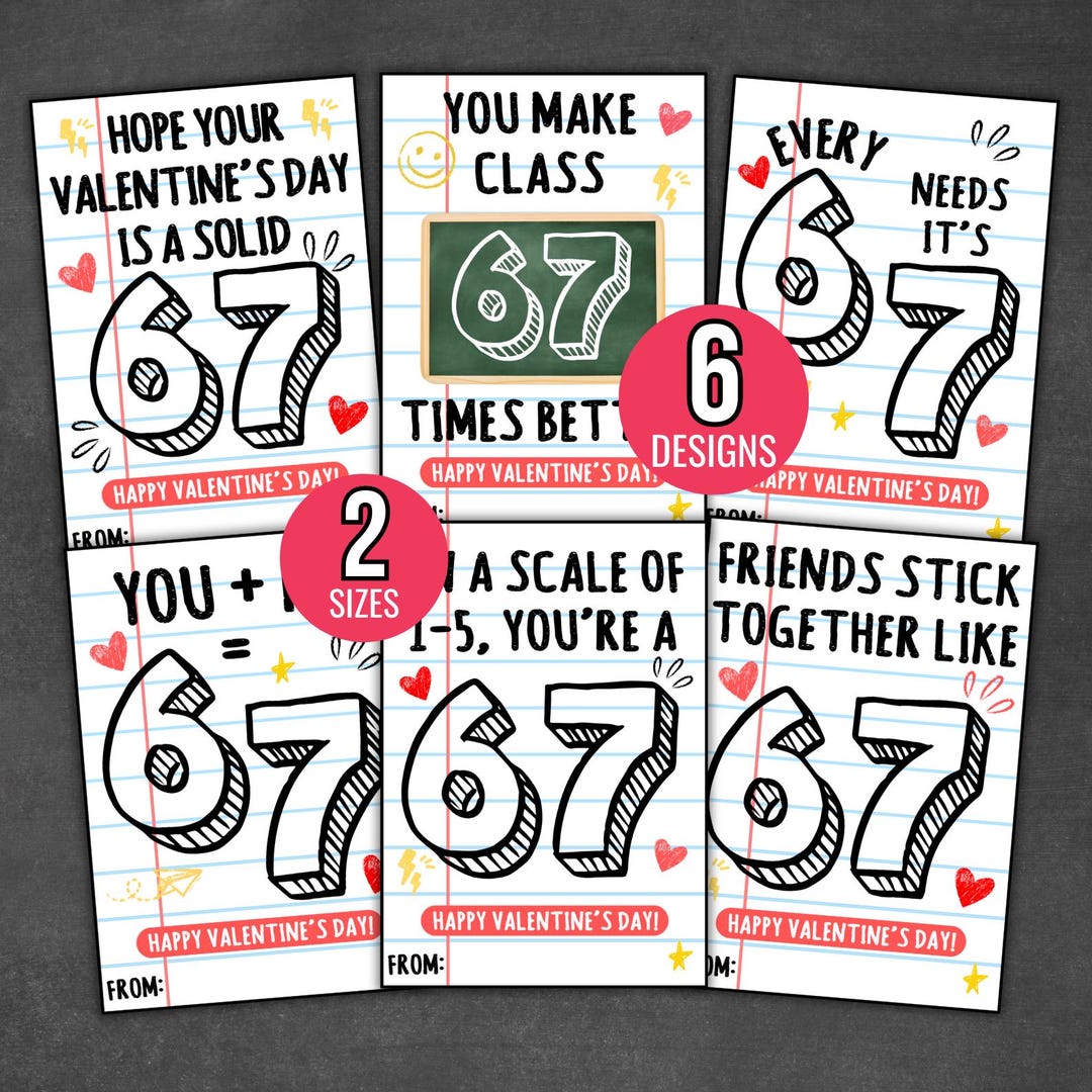 67 Valentine's Day Cards for Kids | Funny Classroom Valentines | Six ...