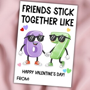 67 Valentine's Day Cards for Kids | Funny Classroom Valentines | Six Seven Trend Valentine Boys Girls Gen Z Alpha Valentine Cards Boys Girls image 4
