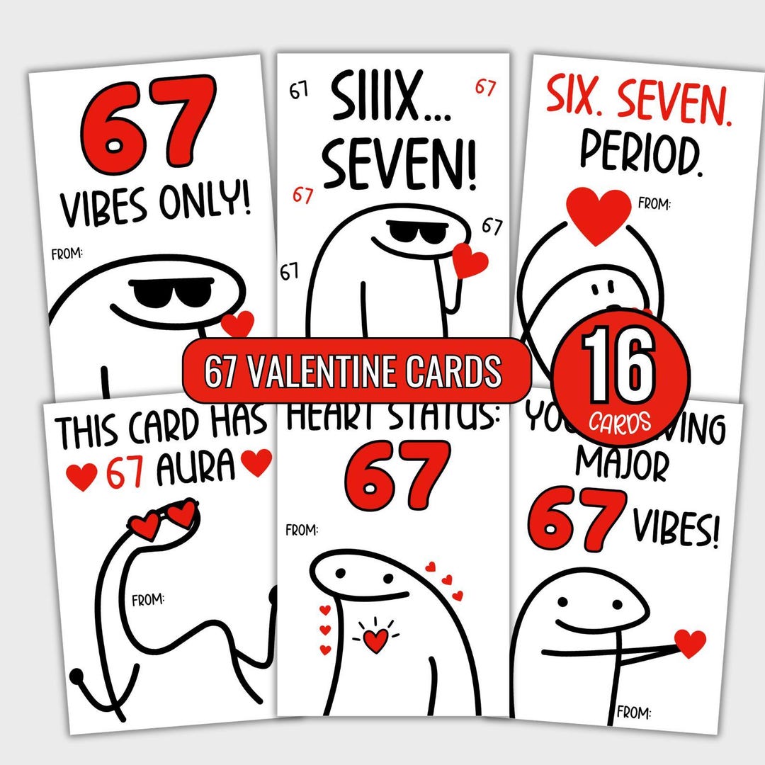 67 Slang Valentine Cards for Kids | Funny Classroom Valentines | Six ...