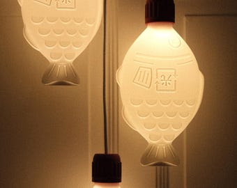 Sojafischleuchte - SFL 1 | Designer Pendelleuchte in Sojafisch Optik