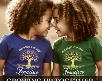 Custom Family Reunion T-Shirts | Matching Reunion Shirts | Personalized Family Gathering Tees