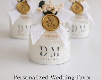 Personalized Wedding Favor Perfume Bottle | Custom Name Bridal Shower ...