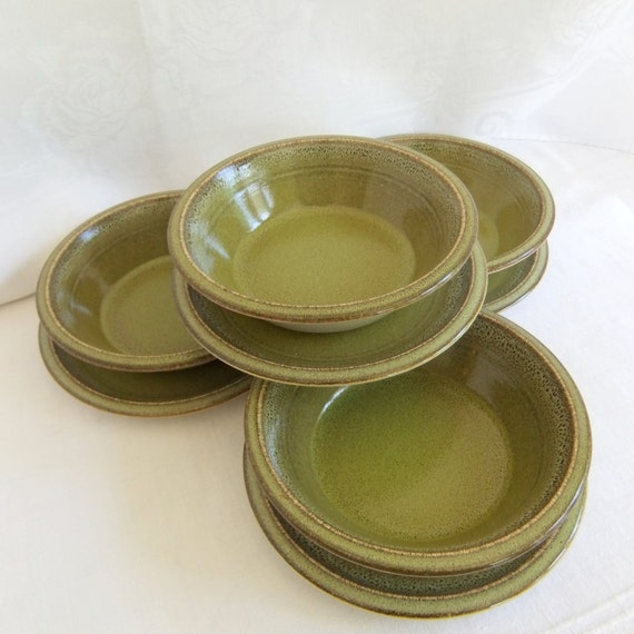 Reserved For Cassandra 8 Pieces Mikasa Sauterne Green Etsy