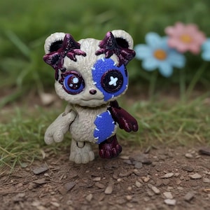 Patch Work Teddy Bear by MysticSaige