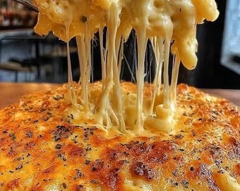 The Best Baked Mac n Cheese Recipe Instant Digital Download Recipe Card