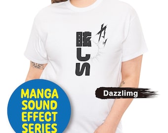 Japansk manga ljudeffekt-tröja (Dazzlimg)