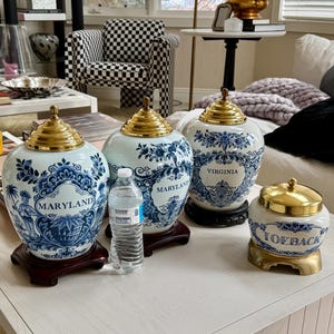 tobacco jars uk Virginia Tobacco Jar