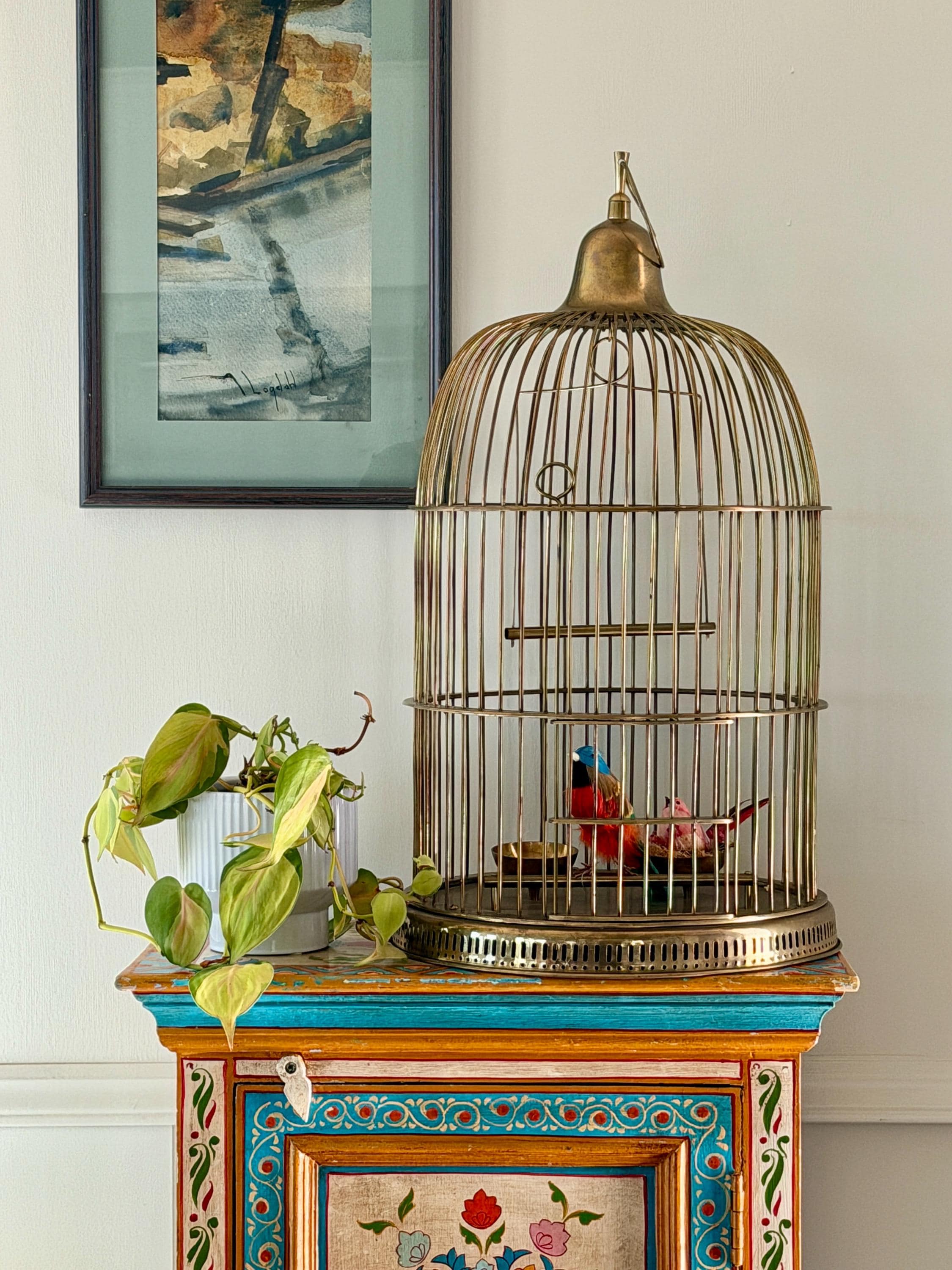 French Country Bird Cage - Etsy