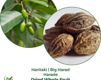 Haritaki Fruta Deshidratada / Polvo / Terminalia chebula / Natural