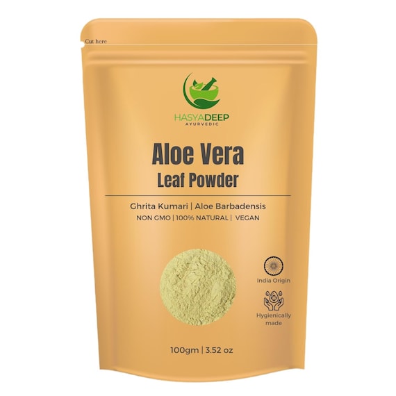 Aloe Vera Leaf Powder | Ghrita Kumari | Natural