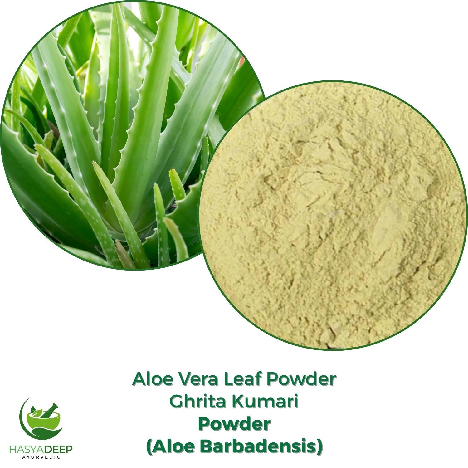 Aloe Vera Leaf Powder | Ghrita Kumari | Natural