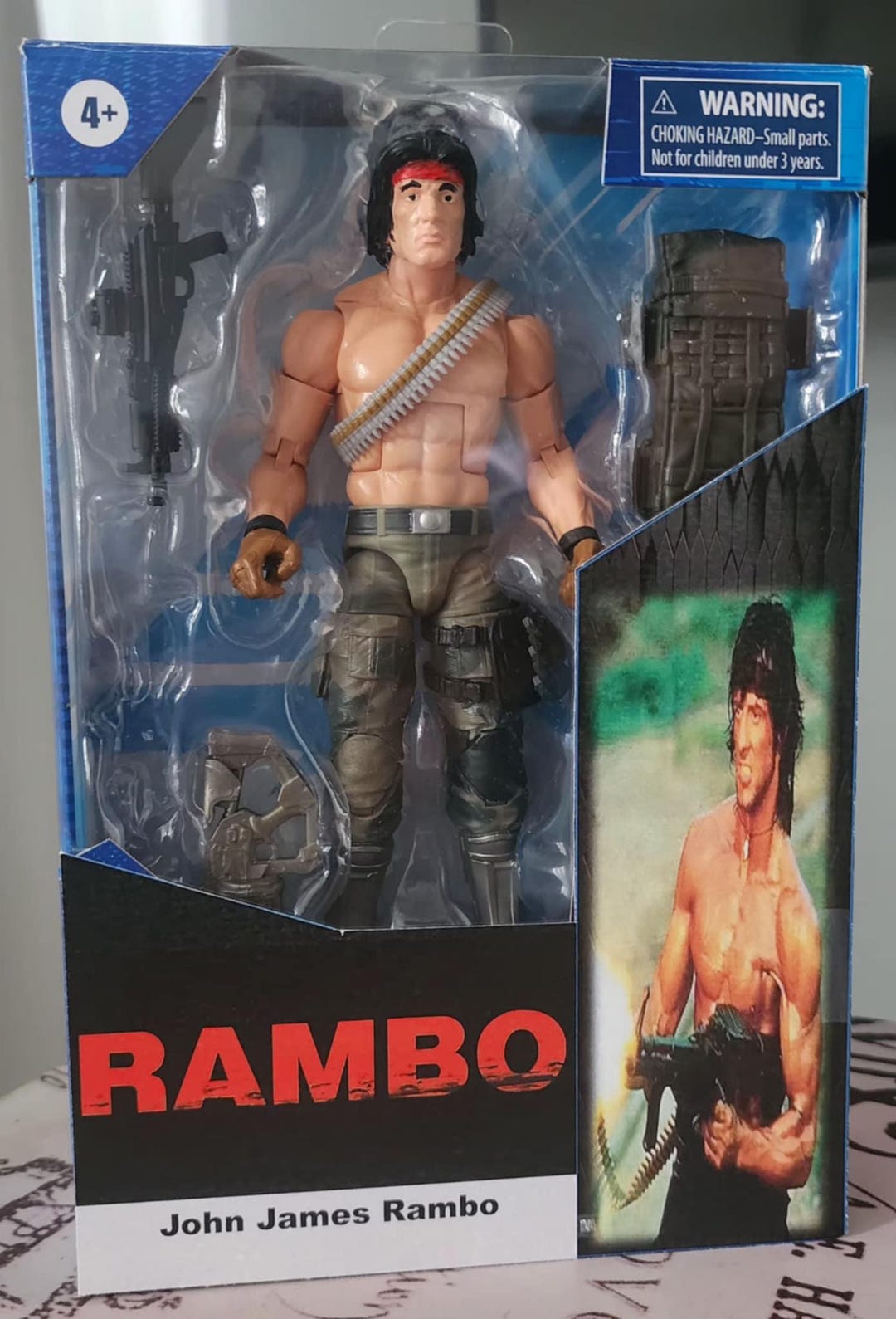 Sylvester Stallone's Rambo Custom Action Figure - Etsy