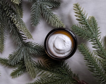 Eucalyptus Lavender Body Crème, Organic Triple Butter Blend, Dry Skin Moisturizer