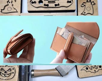 Leather Craft Stansmessen Metal Blade Cutter voor Portemonnee Kaarthouder DIY Tool Precision Crafting