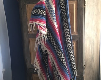 Mexican Striped Throw Can Create an Instant Room Re-Do
