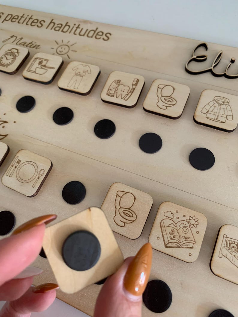 Montessori Habits/rituals Chart - Etsy