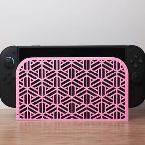 Nintendo Switch 2-skal | 3D-tryckt | Japanskt mönster | Löv | Anpassat spelskal