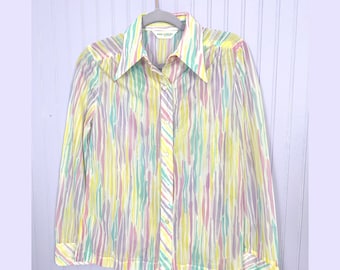 Alex Coleman 70's/80's Pastel Buttondown