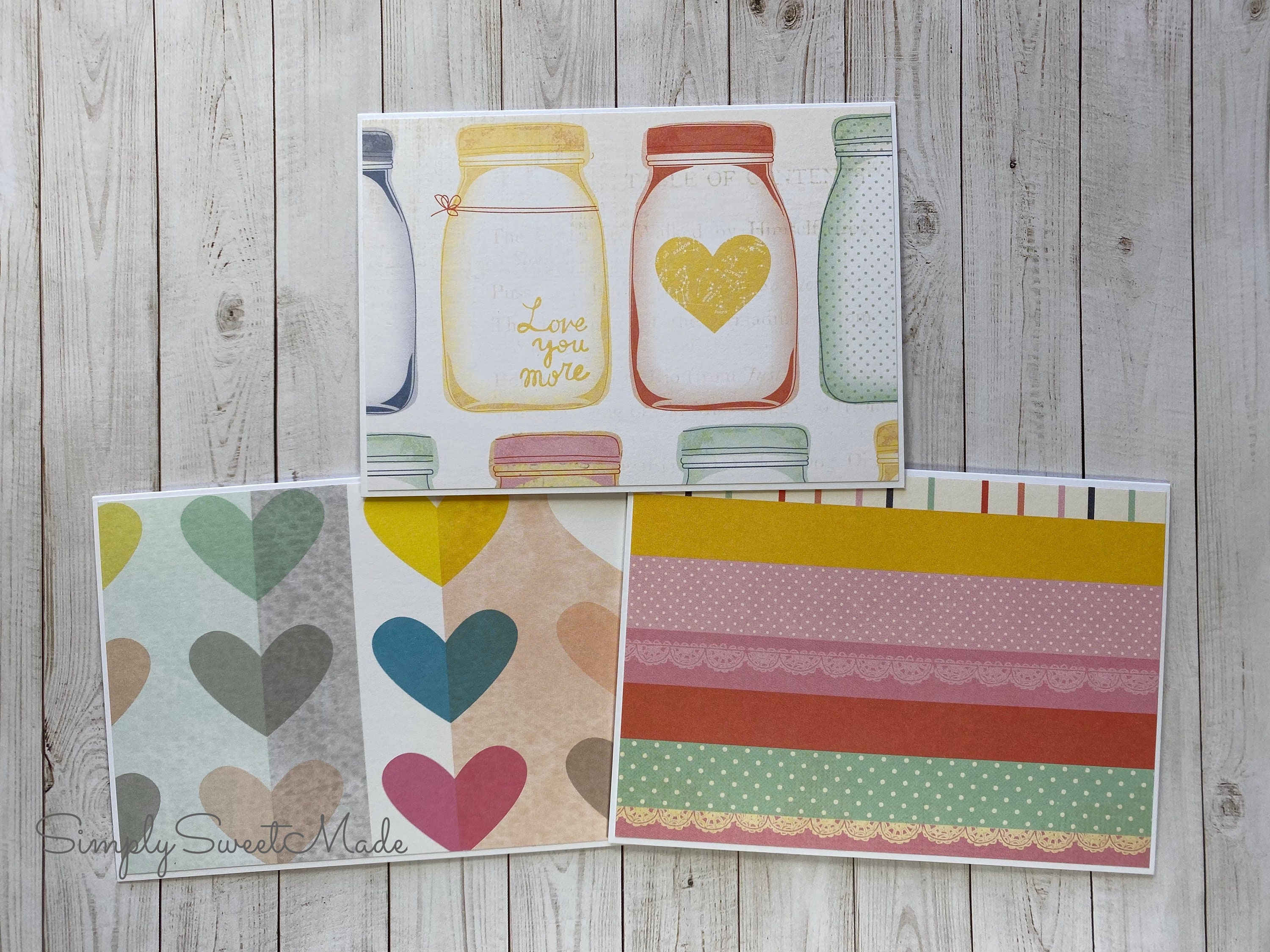 Blank Cards with Envelopes Assorted Cards Set Blank Greeting Cards Set