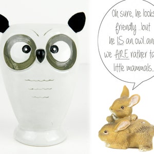 owl, coin bank, piggy bank, mid century, 1970s, retro, coin bank, groovy, kitsch,owl figurine