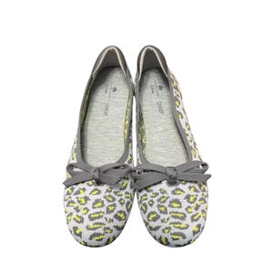 Clarks Cloudsteppers Slip-on Damskor Carly Hope Grå US 8 Med Leopard bild 10