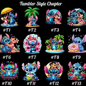 Personalized Stitch Tumbler,30oz Character Water Bottle,Gift for Kids,