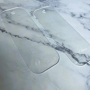 Blank Clear Acrylic Bookmark – DIY Personalized Reading Accessory image 3