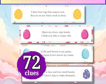 10代・10代前半向けイースター宝探し、大人向けイースターハント、イースターの宝探しのヒント、10代向けイースターエッグハント、10代向けイースターハント