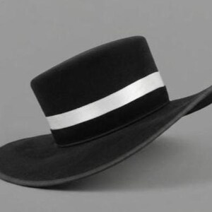 Black Gaucho Hat - Etsy display picture 1