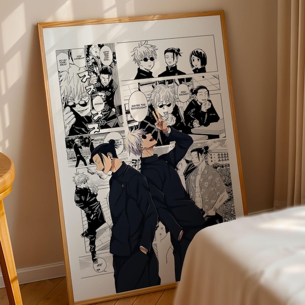 Anime Gojo Panel - Etsy