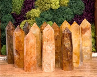 Golden Healer Crystal Towers
