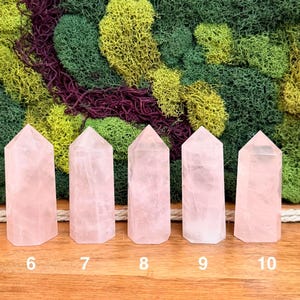 Rose Quartz Crystal Towers 画像 5