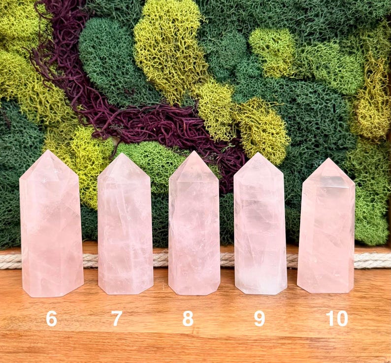 Rose Quartz Crystal Towers 画像 5