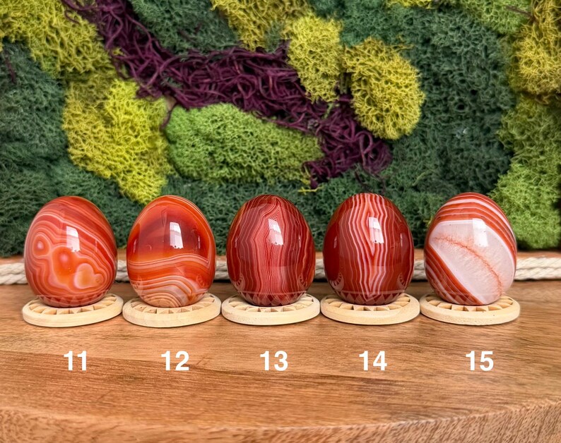 Carnelian Crystal Eggs 画像 6