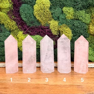 Rose Quartz Crystal Towers 画像 3