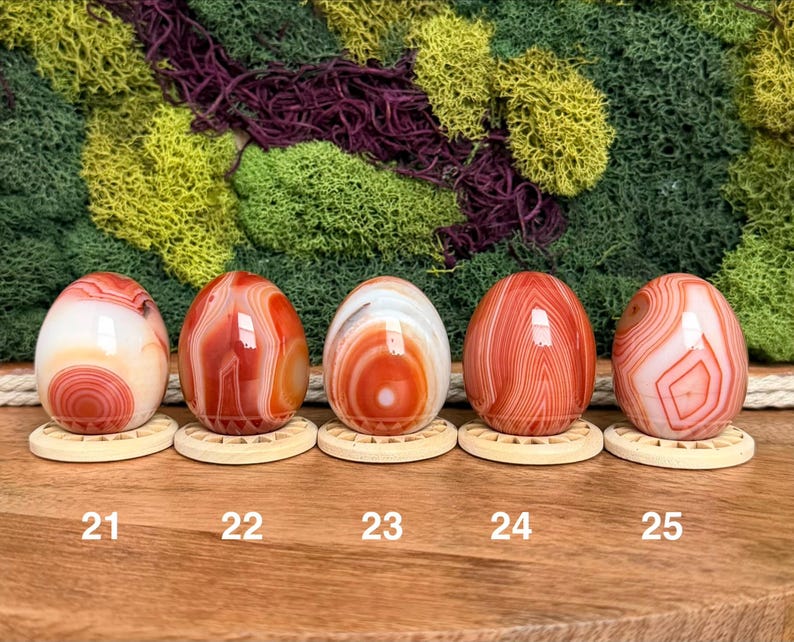 Carnelian Crystal Eggs 画像 10