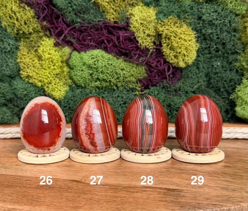 Carnelian Crystal Eggs 画像 12