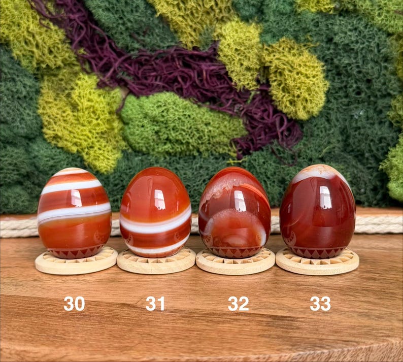 Carnelian Crystal Eggs 画像 15