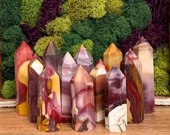 Mookaite Crystal Towers