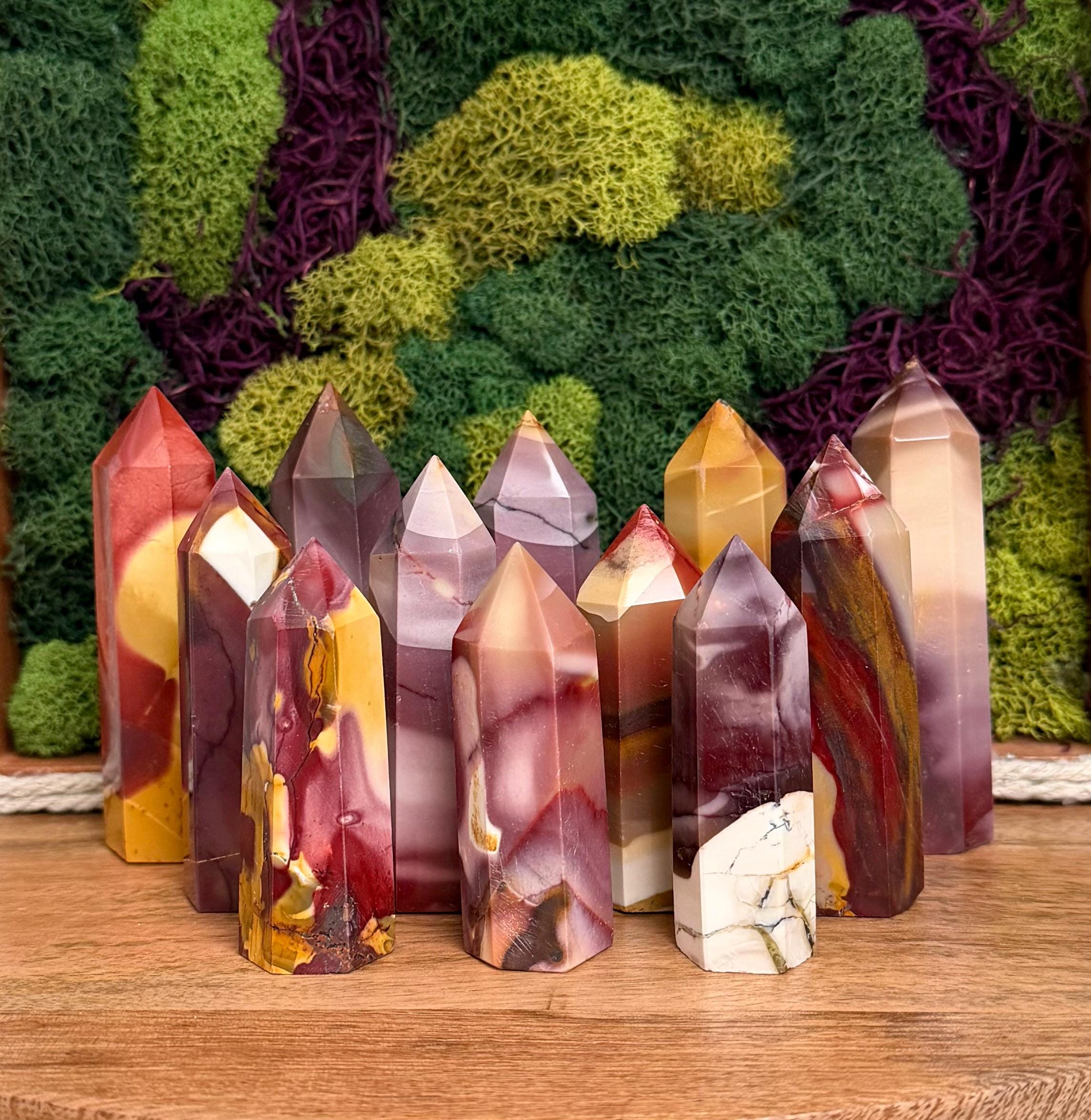 希少♡Mookaite Jasper　ムーカイト♡　風景画　枝　セット　天然石 Mookaite - Etsy