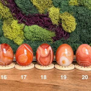 Carnelian Crystal Eggs 画像 8
