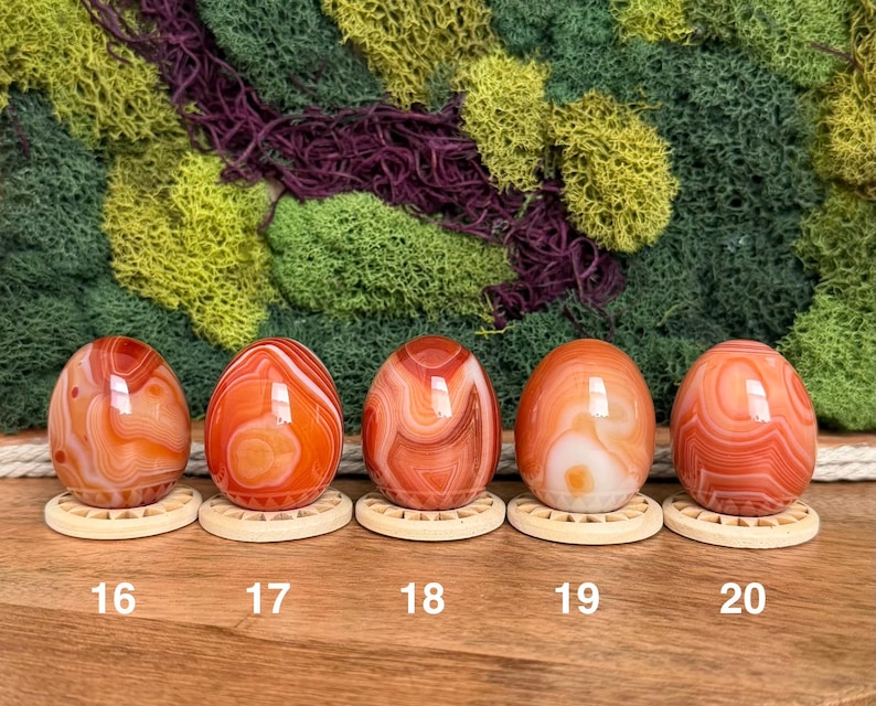 Carnelian Crystal Eggs 画像 8