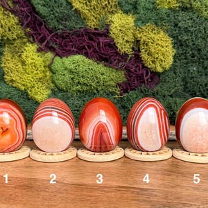 Carnelian Crystal Eggs 画像 2